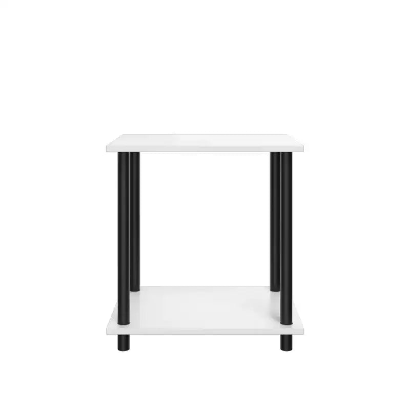 Scaffale domestico in legno a 2 ripiani Homez (38 cm L x 40,3 cm A x 28 cm P)