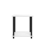 Scaffale domestico in legno a 2 ripiani Homez (38 cm L x 40,3 cm A x 28 cm P)