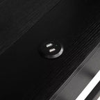 Letto a giorno in metallo singolo con testiera libreria, letto a giorno con letto estraibile e porte USB, letto a giorno Captain's con ripiani portaoggetti