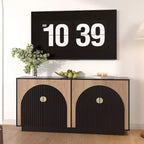 Acekool 63 Mobile Contenitore Moderno da Cucina con Ante ad Arco, Credenza Consolle per Sala da Pranzo