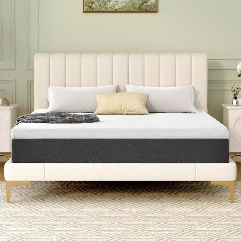 Materasso in memory foam da 30 cm in scatola, morbido e traspirante, sensazione soffice