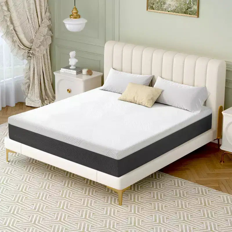 Materasso in memory foam da 30 cm in scatola, morbido e traspirante, sensazione soffice