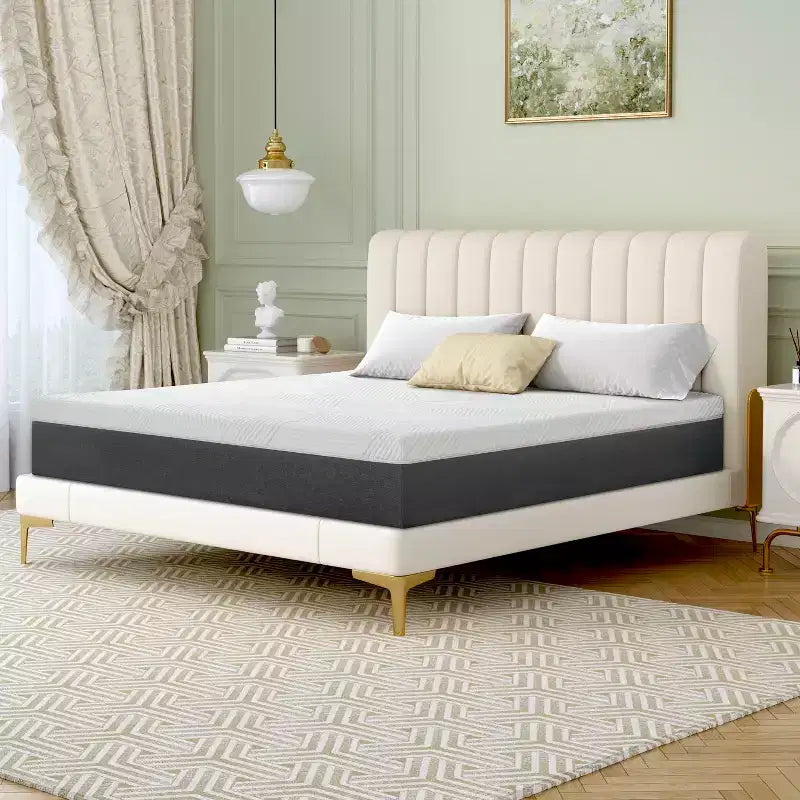 Materasso in memory foam da 30 cm in scatola, morbido e traspirante, sensazione soffice