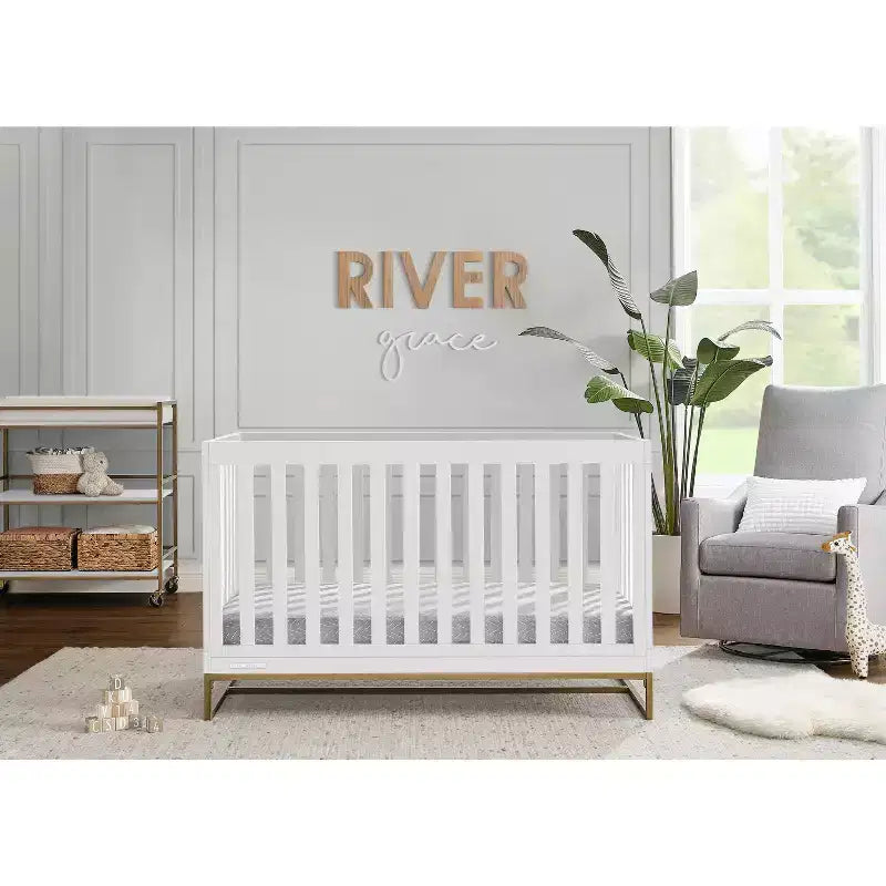 Delta Children Lettino Jade 4-in-1 trasformabile in Divano Letto