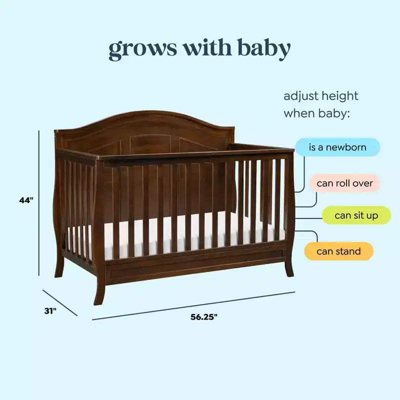 Lettino trasformabile 4 in 1 daVinci Emmett