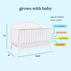 Lettino trasformabile 4 in 1 daVinci Emmett