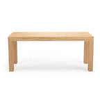 Plank+Beam 72 Set Tavolo da Pranzo Moderno in Legno Massello, + 6 Sedie Noce