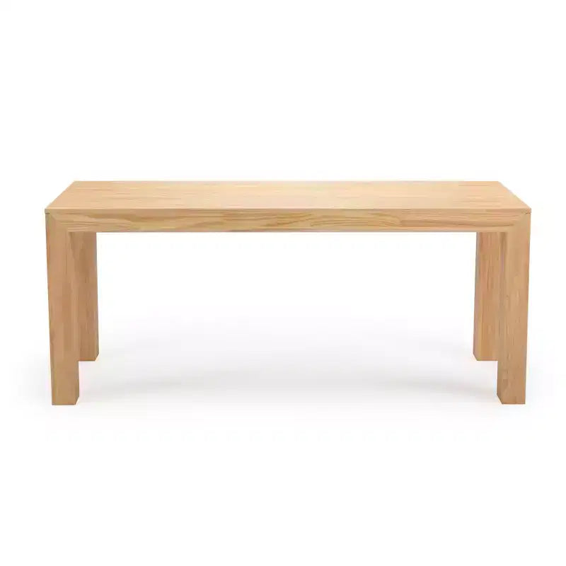 Plank+Beam 72 Set Tavolo da Pranzo Moderno in Legno Massello, + 6 Sedie Noce