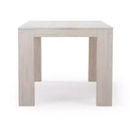Plank+Beam 72 Set Tavolo da Pranzo Moderno in Legno Massello, + 6 Sedie Noce