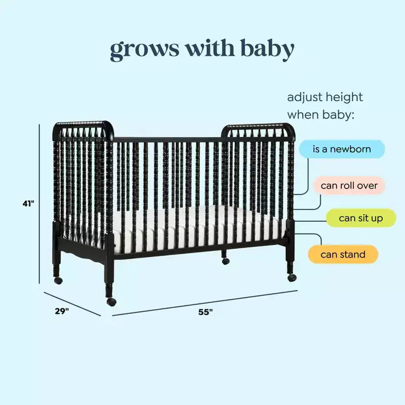 Culla convertibile 3-in-1 Jenny Lind di daVinci
