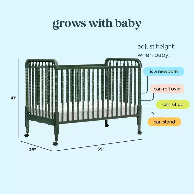Culla convertibile 3-in-1 Jenny Lind di daVinci