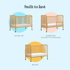 Culla convertibile 3-in-1 Jenny Lind di daVinci