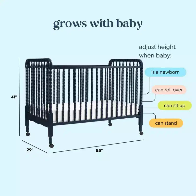 Culla convertibile 3-in-1 Jenny Lind di daVinci
