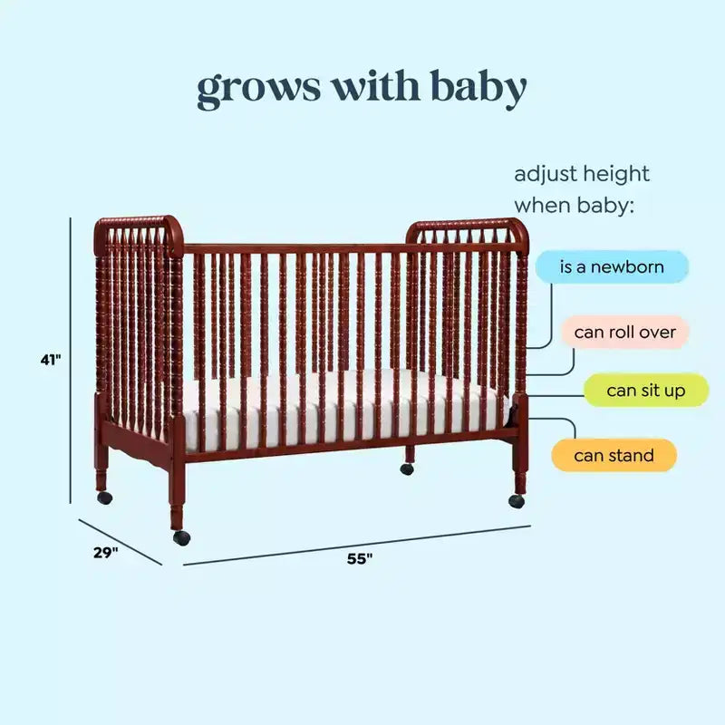Culla convertibile 3-in-1 Jenny Lind di daVinci