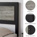 Struttura Letto Matrimoniale con 4 Cassetti Contenitore, Supporto a Doghe Metalliche, Nessuna Molla Necessaria, Design Silenzioso
