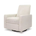 daVinci Penny Recliner and Swivel Glider - Ivory Boucle