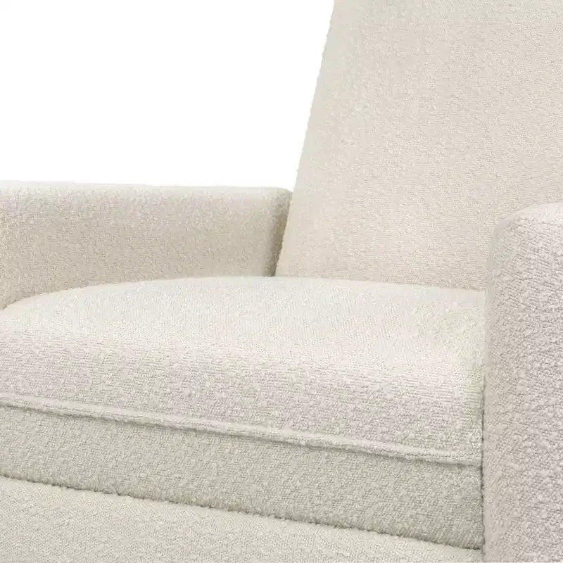 Poltrona reclinabile e girevole daVinci Penny - Boucle avorio