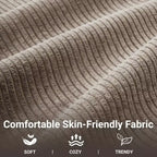 Poltrona reclinabile girevole a 360° con dondolo manuale, poltrona scorrevole imbottita con tasche laterali, per soggiorno, camera da letto, ufficio