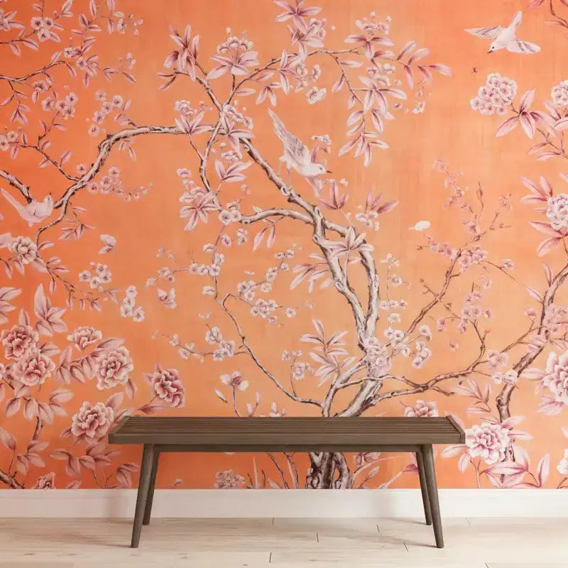 Panca Mid-Century Modern di Grandi Dimensioni