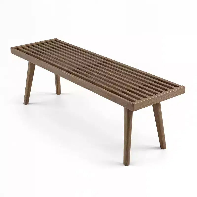 Panca Mid-Century Modern di Grandi Dimensioni