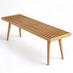 Panca Mid-Century Modern di Grandi Dimensioni