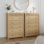 Comodino con 3 cassetti per camera da letto, cassettiera in legno, tavolino scanalato, organizer per soggiorno, corridoio e ingresso