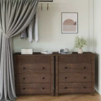 Comodino con 3 cassetti per camera da letto, cassettiera in legno, tavolino scanalato, organizer per soggiorno, corridoio e ingresso