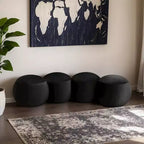 Meridian Furniture, Panca in velluto Apollo
