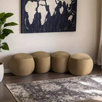 Meridian Furniture, Panca in velluto Apollo