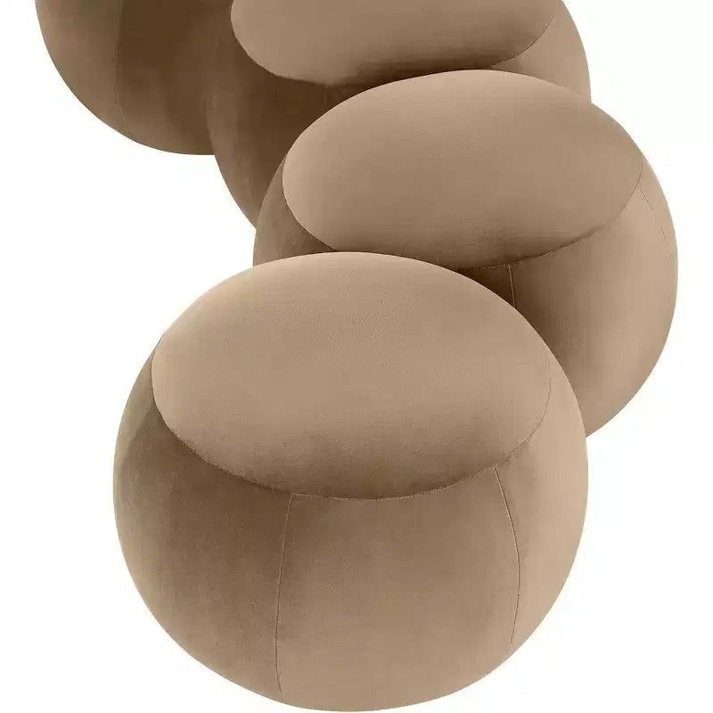 Meridian Furniture, Panca in velluto Apollo