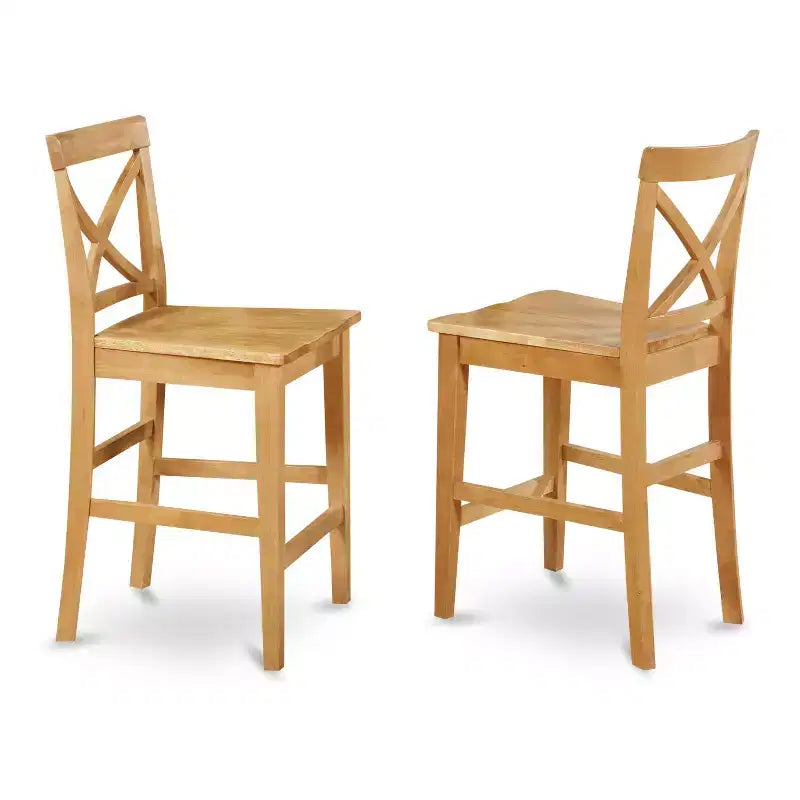 Set da Pranzo Altezza Bancone - Tavolo da Pub e Sgabelli da Bar - Mobili Moderni per Sala da Pranzo in Legno