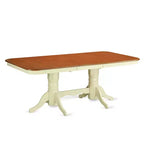 Set da pranzo rettangolare - Set tavolo e sedie da 5 pezzi - Tavolo 152x198 cm con prolunga - Design moderno in stile farmhouse