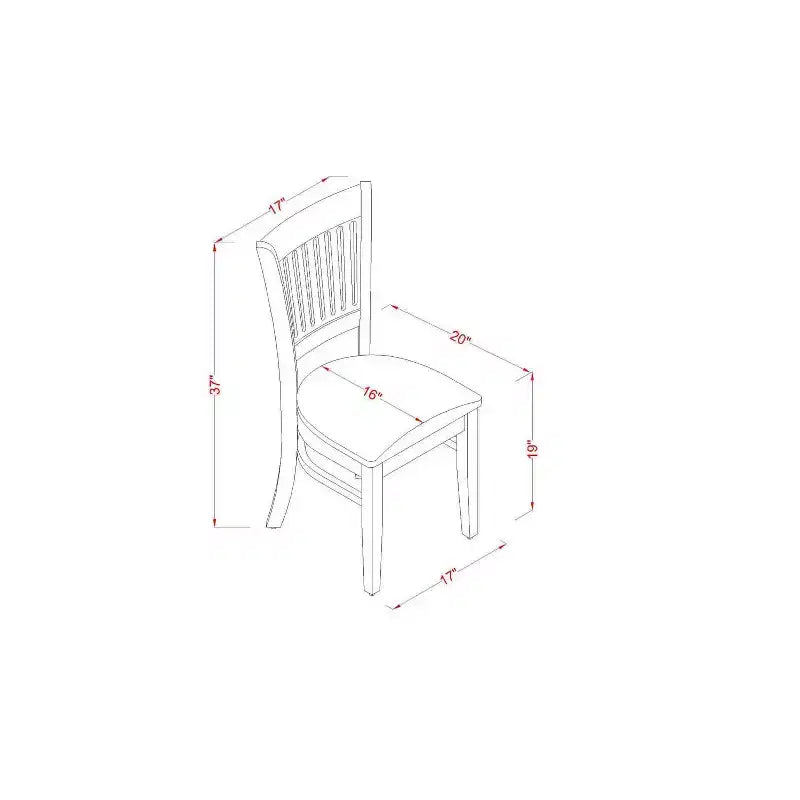 Set da pranzo HomeStock con tavolo rettangolare con piano in legno massello con anta a ribalta e 2 sedie, finitura lino bianco