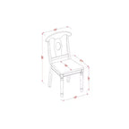 Moderno Set Sala da Pranzo da 5 Pezzi - Tavolo Rotondo e 4 Sedie da Cucina - Finitura Nera - HomeStock
