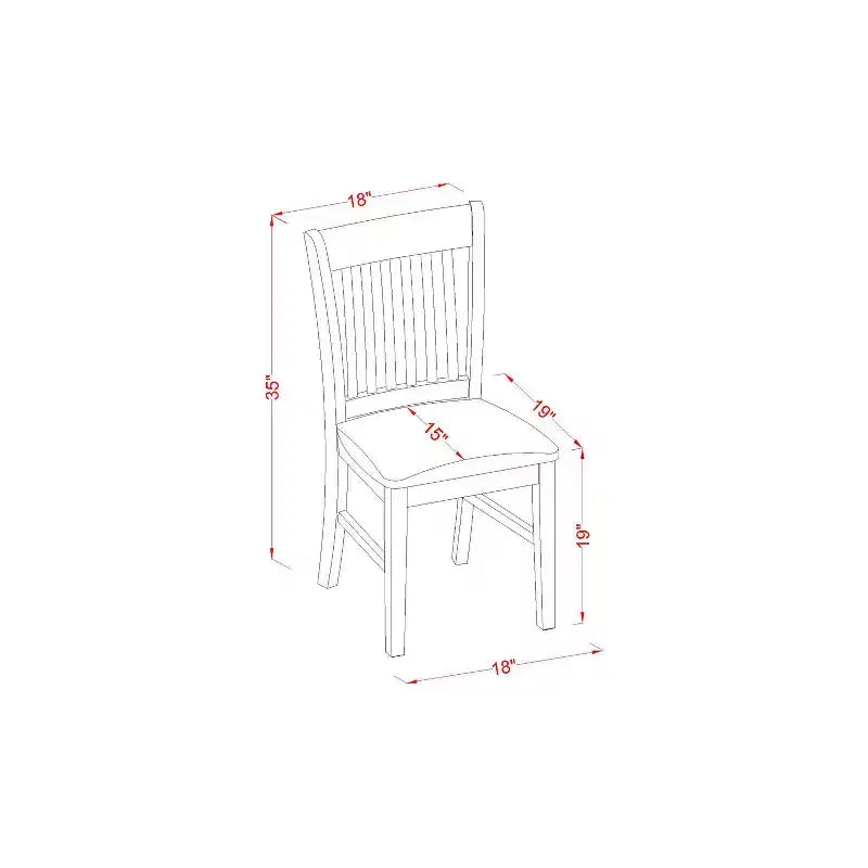 HomeStock Tavolo da Pranzo Rettangolare a 7 Pezzi con Piano in Legno Massello Finitura Rovere Naturale e 6 Sedie