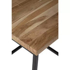 Jofran, Tavolino moderno in legno massello Ames