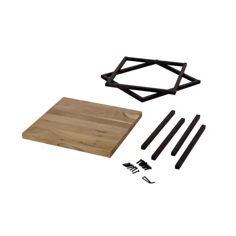 Jofran, Tavolino moderno in legno massello Ames
