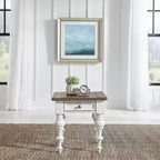 Liberty Furniture, Tavolino da divano River Place - Riverstone White & Tobacco