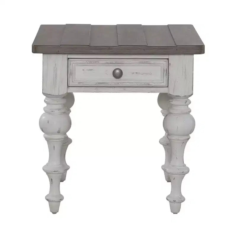 Liberty Furniture, Tavolino da divano River Place - Riverstone White & Tobacco