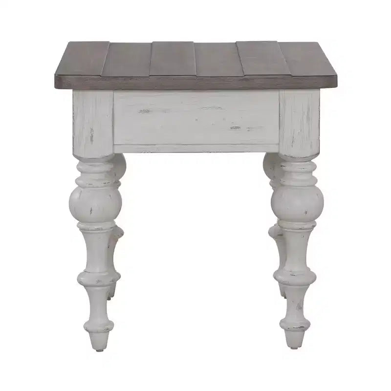 Liberty Furniture, Tavolino da divano River Place - Riverstone White & Tobacco