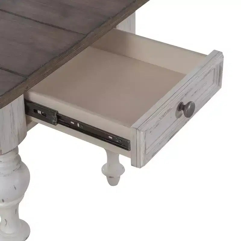 Liberty Furniture, Tavolino da divano River Place - Riverstone White & Tobacco
