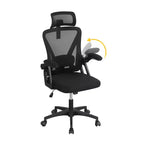 Costway Ergonomic Mesh Office Chair w/ Adjustable Lumbar Support & Headrest Black