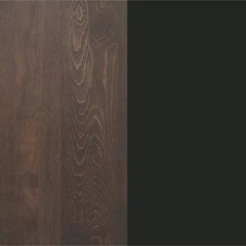 Flash Furniture Bennett Tavolo Rettangolare Commerciale da Interno in Legno Massello con Base a X in Ghisa Antiruggine da 23,75 x 29,5 ad Altezza Cena