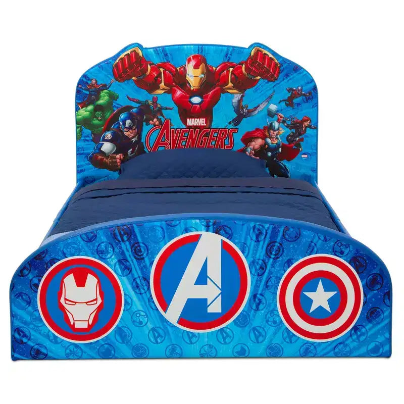 Letto singolo imbottito Marvel Avengers