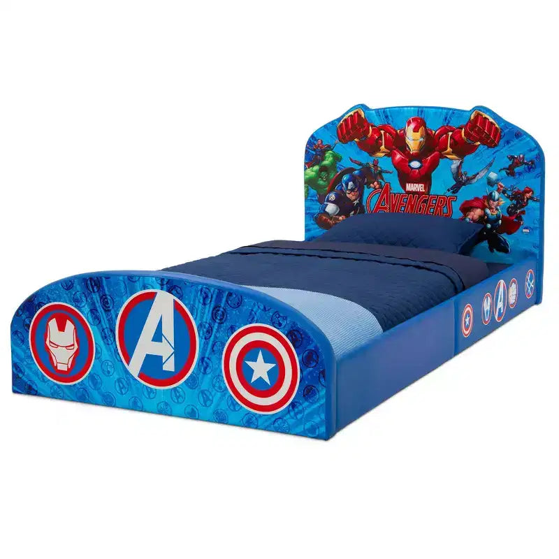 Letto singolo imbottito Marvel Avengers