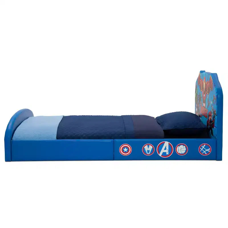 Letto singolo imbottito Marvel Avengers