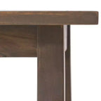 MAYEERTY Tavolino da esterni 1 confezione in legno di acacia, tavolino moderno per patio, cortile, bordo piscina