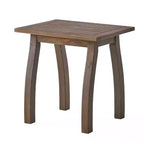 MAYEERTY Tavolino da esterni 1 confezione in legno di acacia, tavolino moderno per patio, cortile, bordo piscina