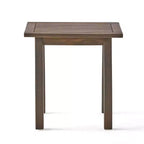 MAYEERTY Tavolino da esterni 1 confezione in legno di acacia, tavolino moderno per patio, cortile, bordo piscina
