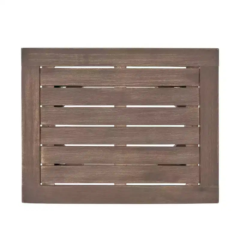 MAYEERTY Tavolino da esterni 1 confezione in legno di acacia, tavolino moderno per patio, cortile, bordo piscina